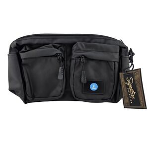 Origaudio Fanny Pack Mens OS Black NEW Signature Collection Hip Belt Bag